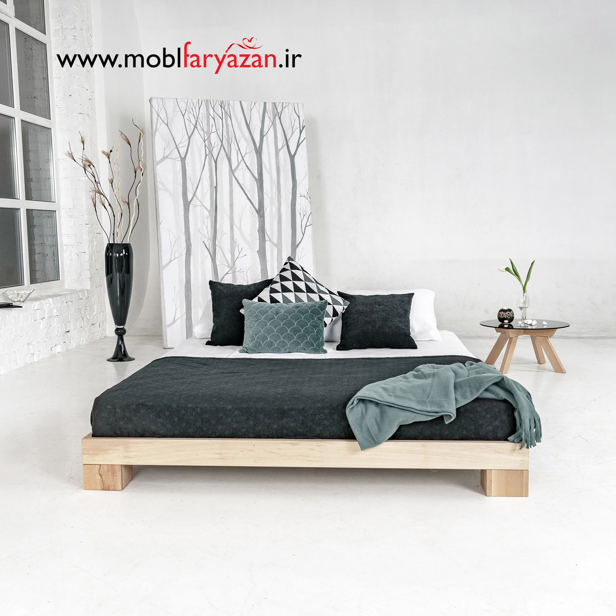 تخت خواب فریازان مدل new bed 11 تخت خواب فریازان مدل Mahor_new